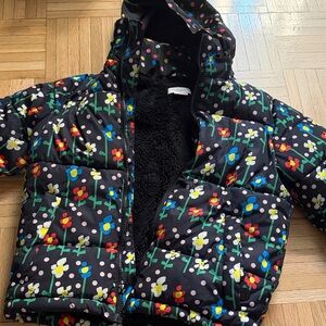 Stella McCartney Kids Floral Puffer Jacket